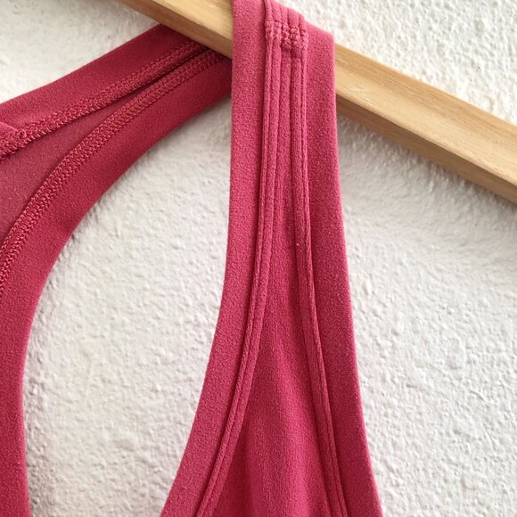 LULULEMON Cool Racerback Cranberry No size Tag Check Measurements - Picture 6 of 8